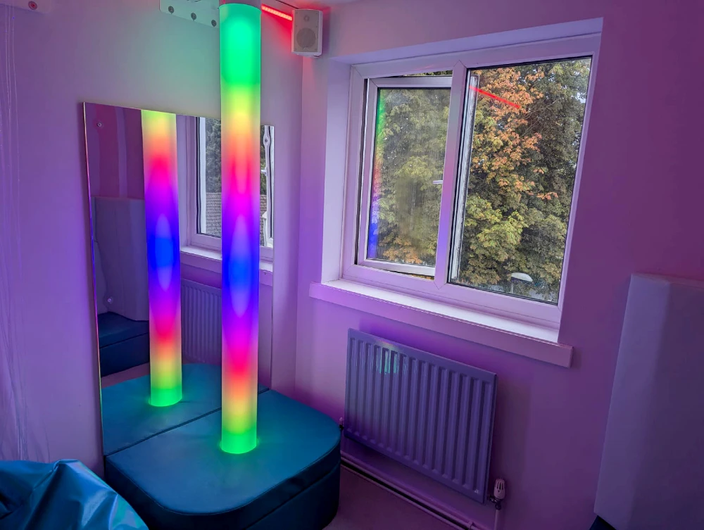 Alternatives Day Centre Calming Sensory Room Installation in Derby