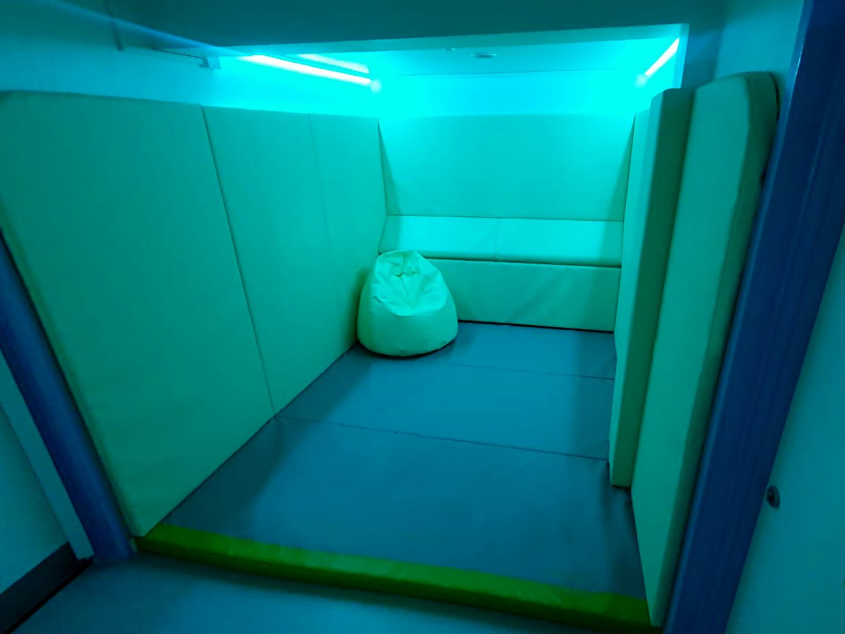 Calming sensory rooms