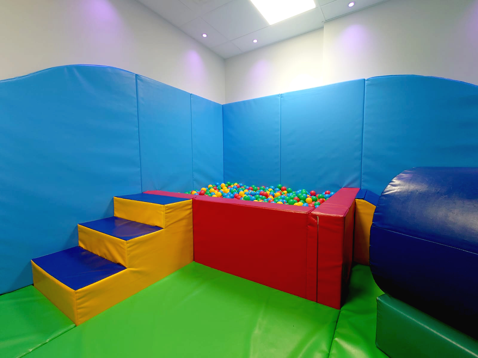 Soft Play Room Ballpit and steps