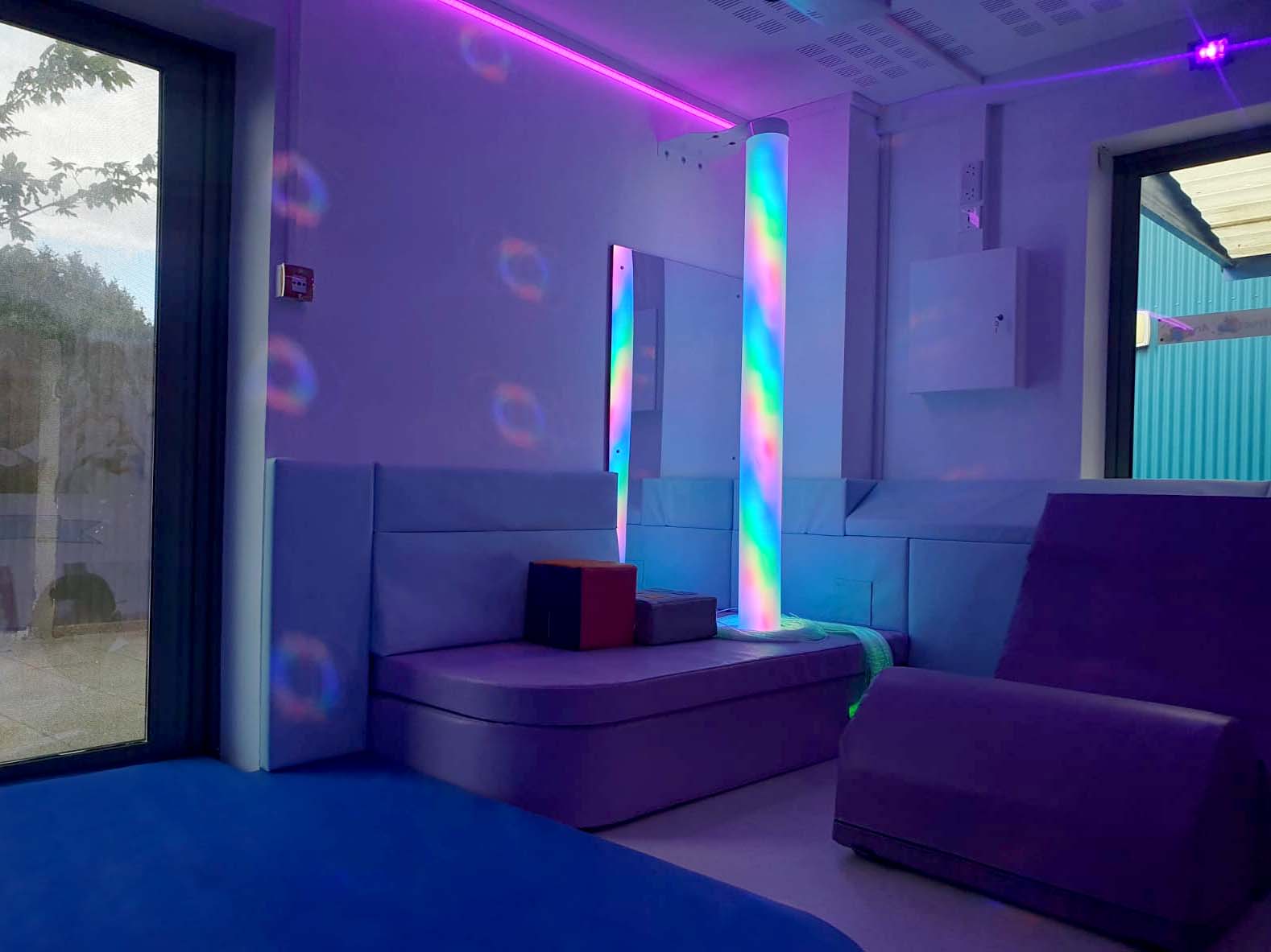 Calming sensory room