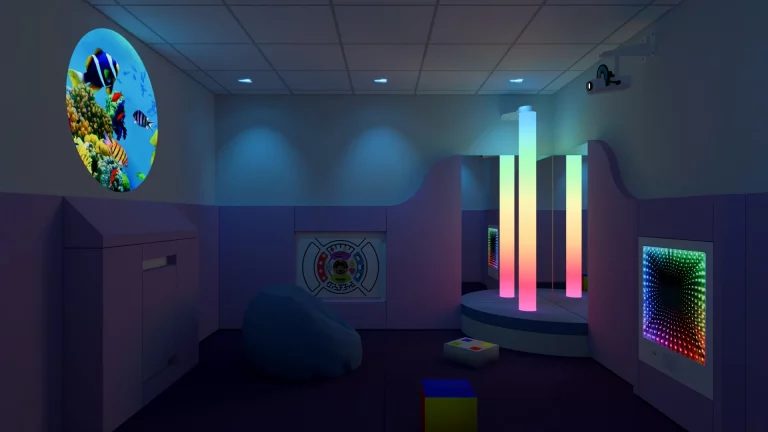 Sensory Room 3D Rendered Design By Sensory Technology Ltd