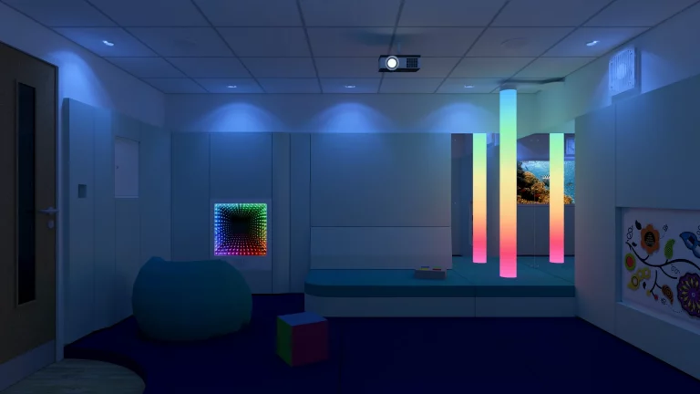 Multi Sensory Room 3D Rendered Design By Sensory Technology Ltd